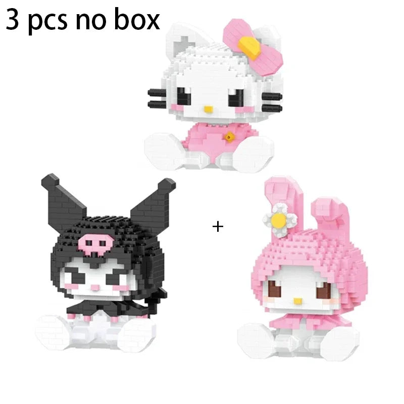 Micro Building Blocks Anime cheracters Kitty