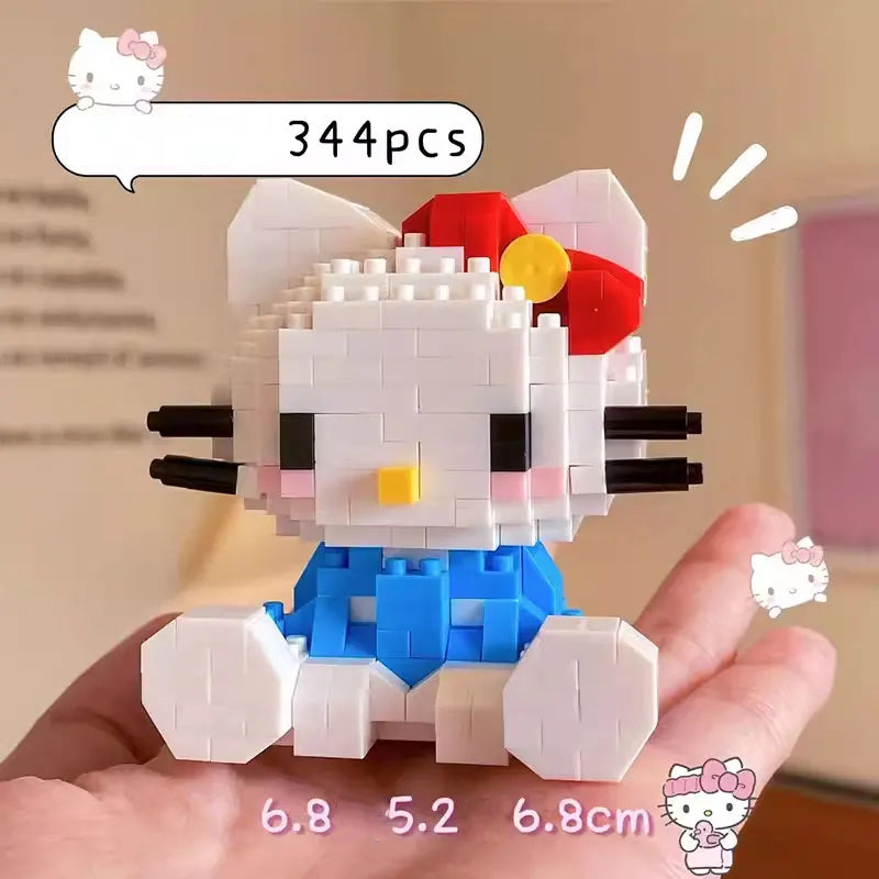 Micro Building Blocks Anime cheracters Kitty