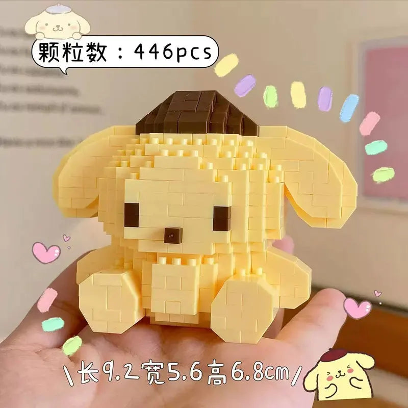 Micro Building Blocks Anime cheracters Kitty